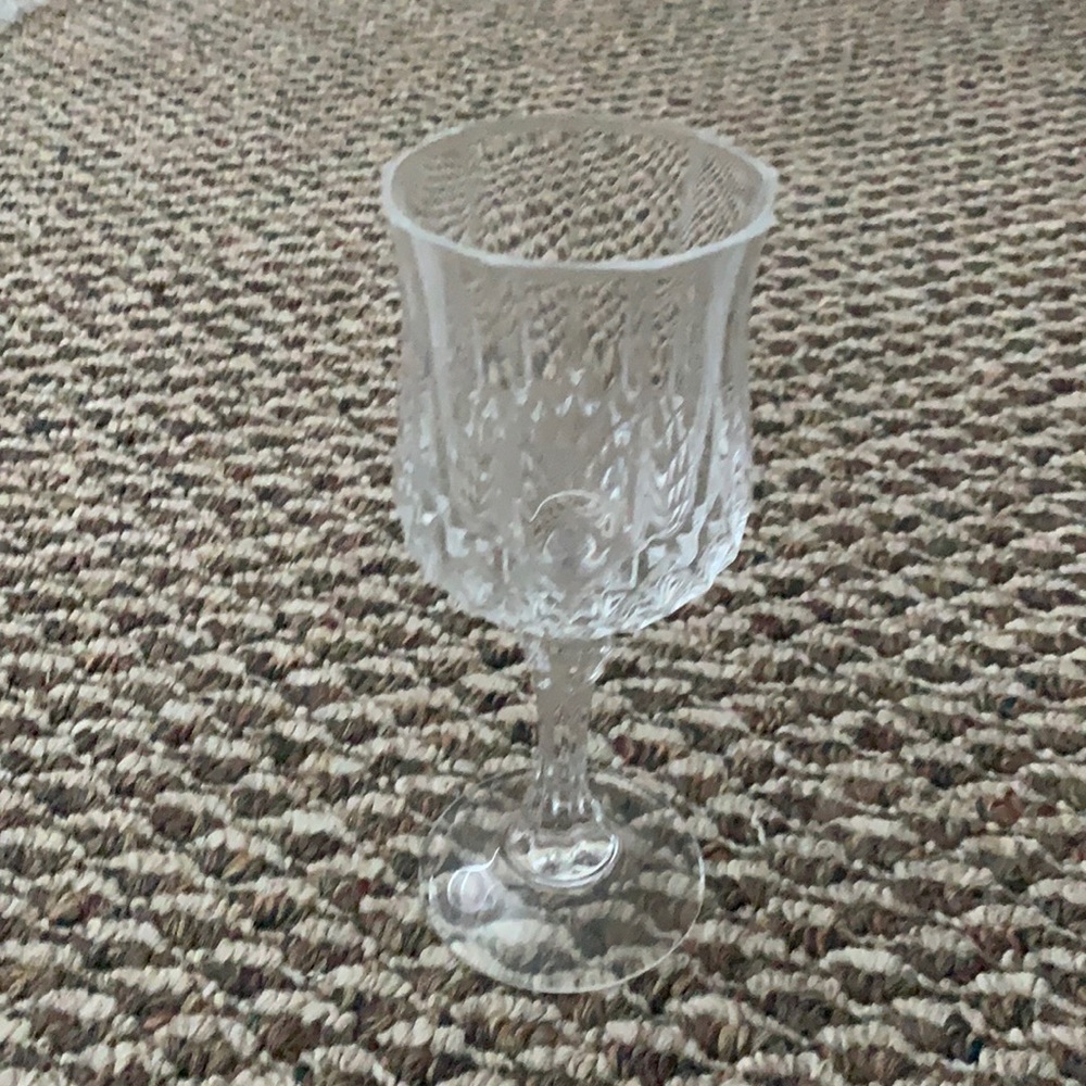 Cristal D’Arques set of 6 wine Goblets